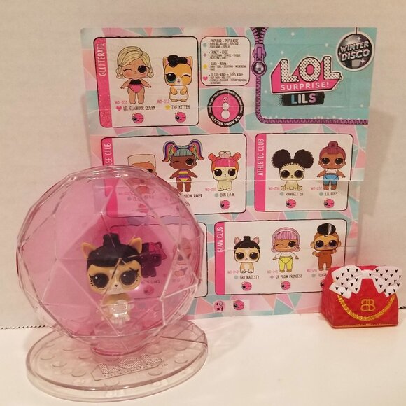 L.O.L. Surprise! Lils Pets "Grr Majesty" Winter Disco Glitter Snow BB, VGUC - Picture 15 of 16